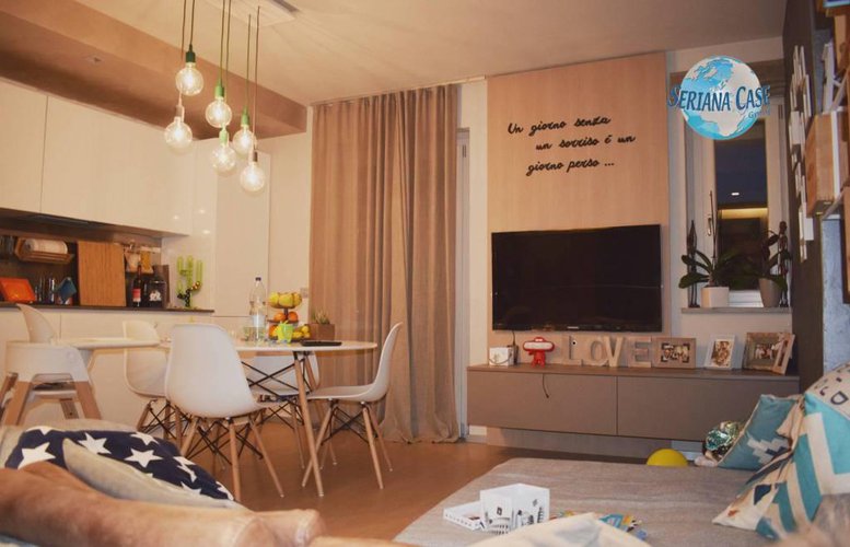 Trilocale ristrutturato a nuovo, balcone vivibile Albino