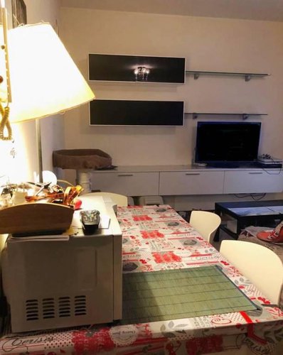 Bilocale con giardino privato e box Cene