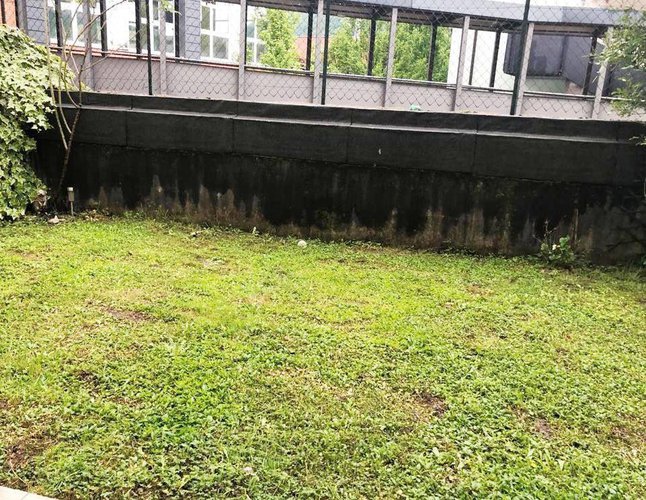 Bilocale con giardino privato e box Cene