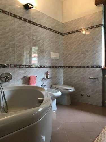 Quadrilocale con terrazza vivibile, giardino, box e taverna San Paolo d'Argon