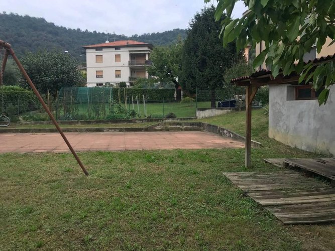 Quadrilocale con terrazza vivibile, giardino, box e taverna San Paolo d'Argon