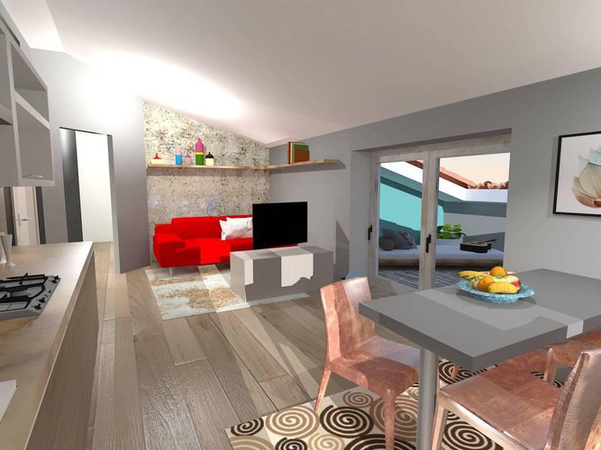 ALZANO TRILOCALE RISTRUTTURATO