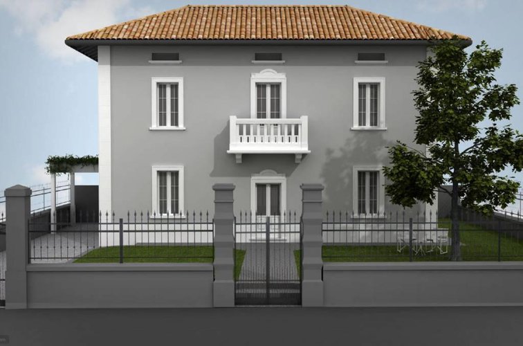 VILLA SINGOLA IN CENTRO PAESE Pontoglio