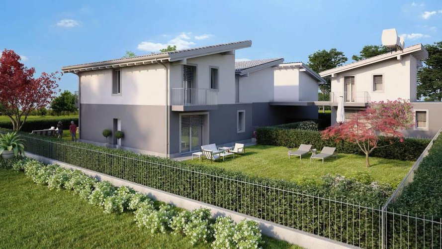 VILLA BIFAMILIARE COME SINGOLA Roccafranca