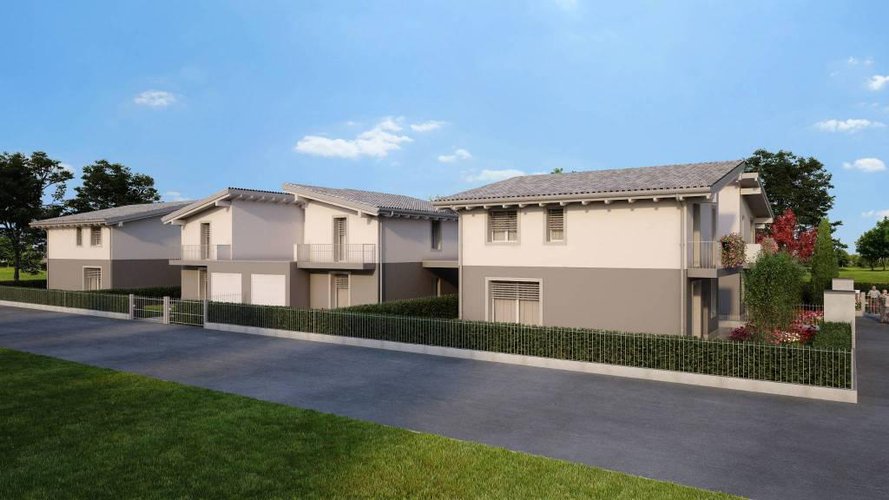 VILLA BIFAMILIARE COME SINGOLA Roccafranca