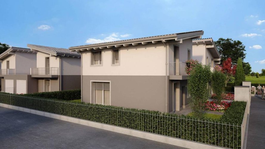 VILLA BIFAMILIARE COME SINGOLA Roccafranca