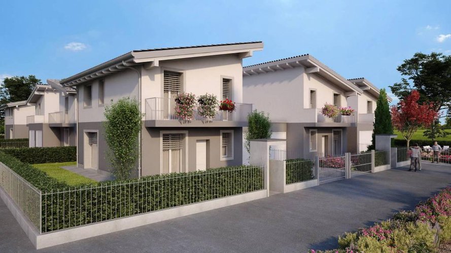 VILLA BIFAMILIARE COME SINGOLA Roccafranca