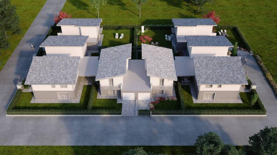 VILLA BIFAMILIARE COME SINGOLA Roccafranca