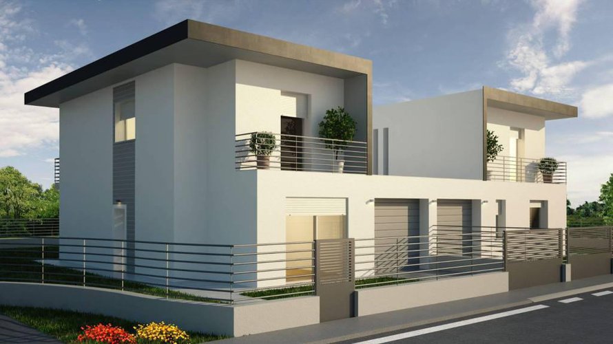 VILLA BIFAMILIARE COME SINGOLA Roccafranca