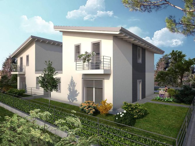 VILLA BIFAMILIARE COME SINGOLA Roccafranca