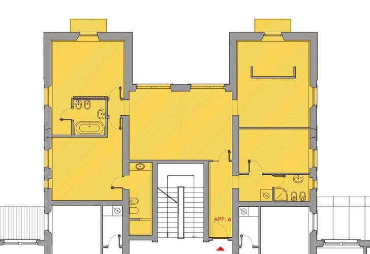 Quadrilocale 160mq zona centrale Bergamo