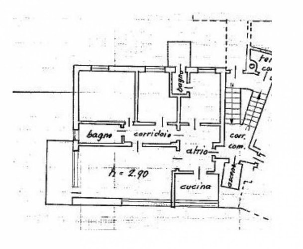 Quadrilocale di 140 mq zona parco Locatelli Bergamo