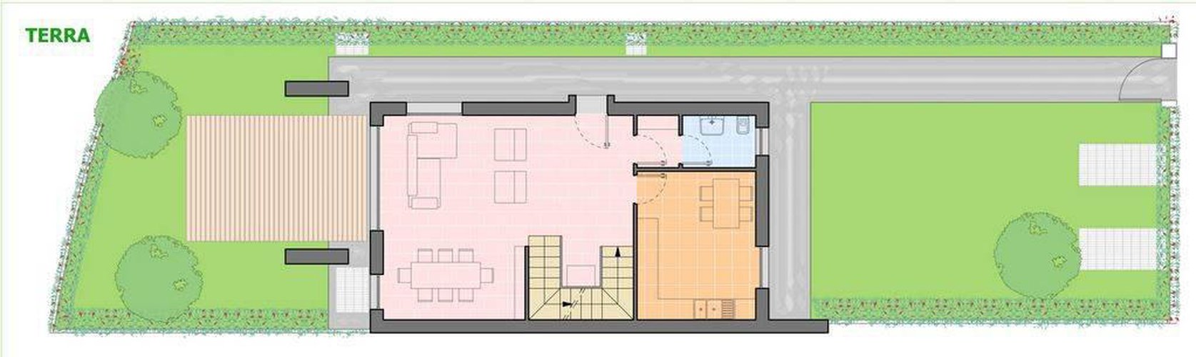 Gorle Villa di testa con giardino di 200mq Gorle