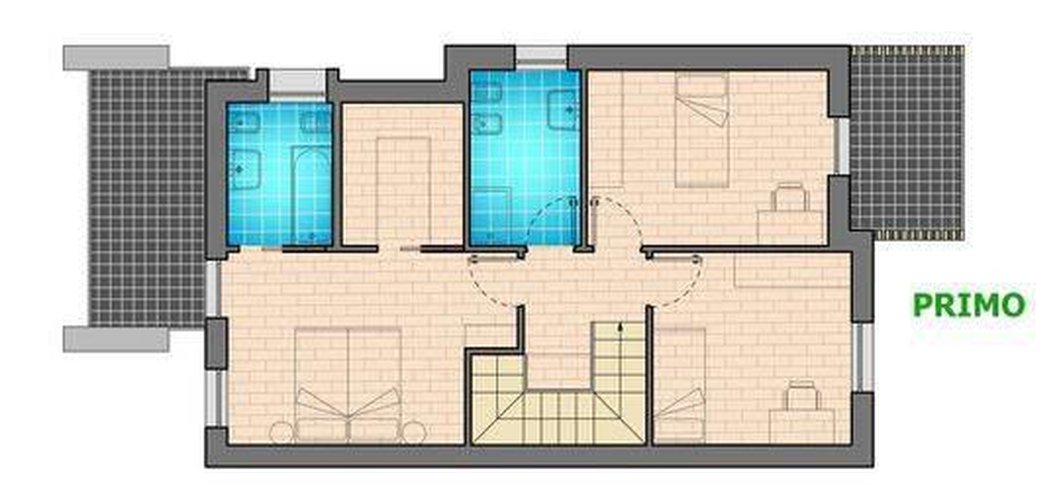 Gorle Villa di testa con giardino di 200mq Gorle