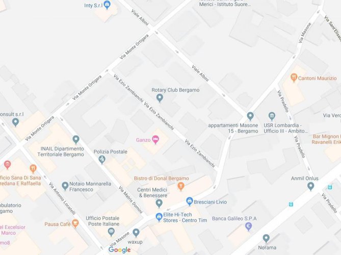 Via Zambianchi ufficio in condivisione. Bergamo