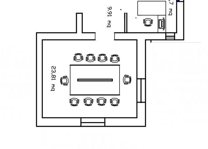 Via Zambianchi ufficio in condivisione. Bergamo
