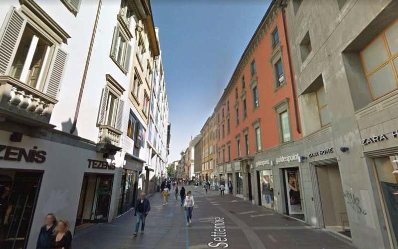 Negozio 18 mq Bergamo centro zona pedonale Bergamo