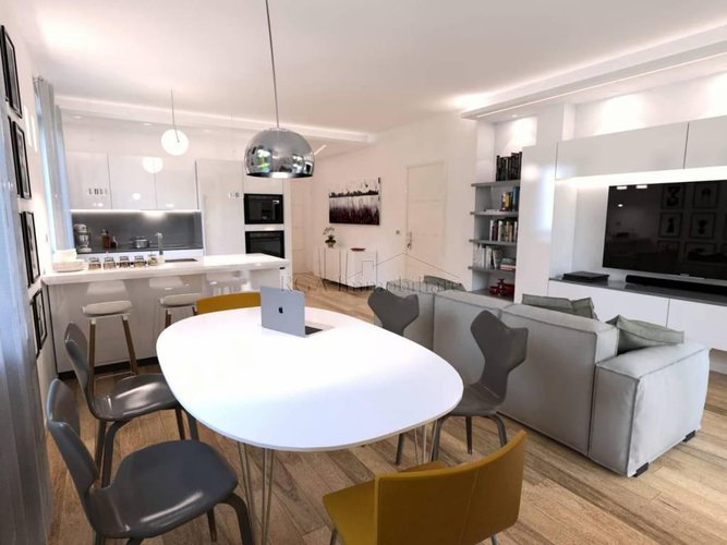 Ponteranica Zona Valbona, trilocale 90 mq ristrutturato Ponteranica