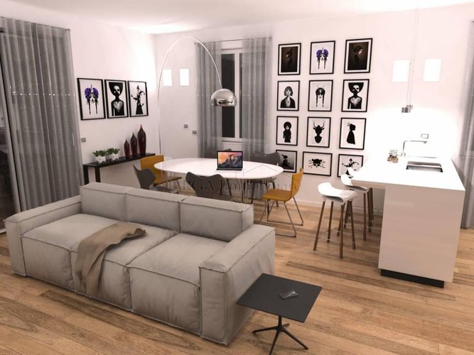 Ponteranica Zona Valbona, trilocale 90 mq ristrutturato Ponteranica