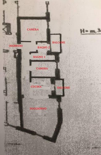 Centralissimo Trilocale 120 mq con posto auto Bergamo
