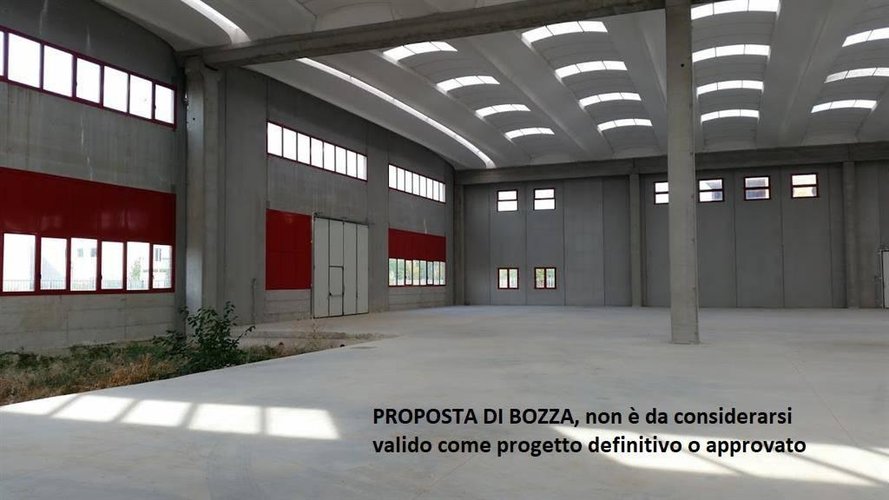Capannone di 2.600 mq ristrutturato a nuovo Bonate Sotto
