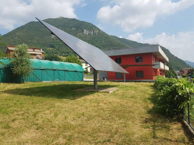 Stabile residenziale e artigianale Albino