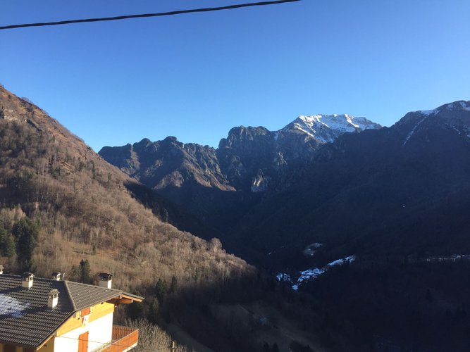 VISTA MOZZAFIATO. . SOLE DALLA MATTINA ALLA SERA! Valtorta