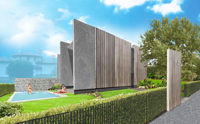 Villa a schiera via Puccini, Zanica Zanica