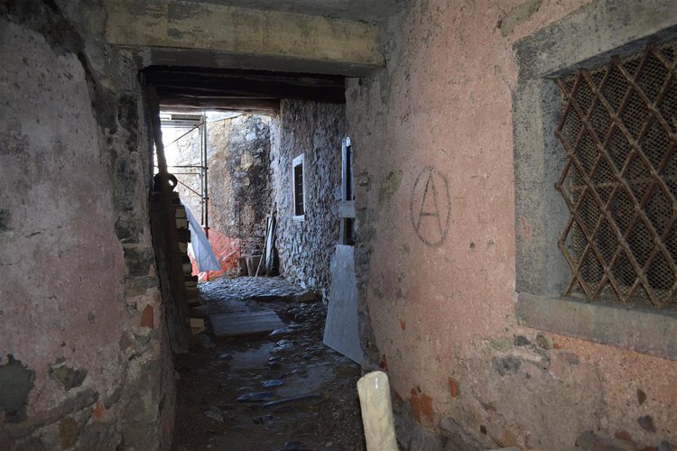 Oltre il Colle vista Alpi Orobie porzione di fabbricato storico con giardino Oltre il Colle