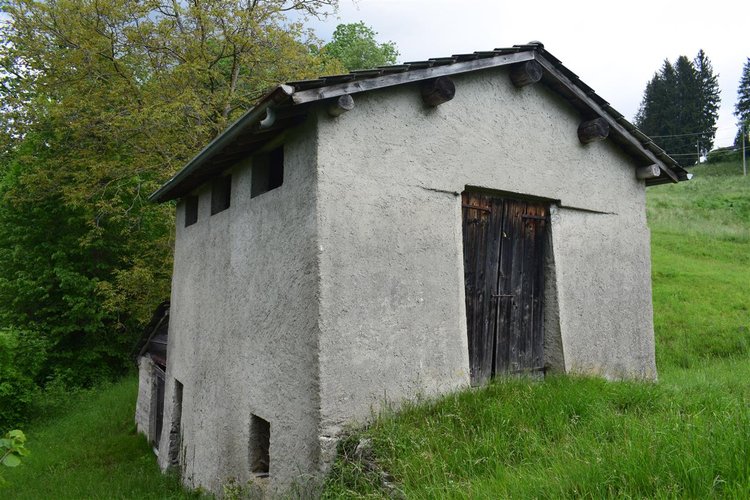 Taleggio, immerso nel verde, introvabile rustico indipendente con godibilissimo terreno a prato Taleggio