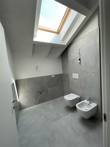 Trilocale con giardino e box doppio Madone