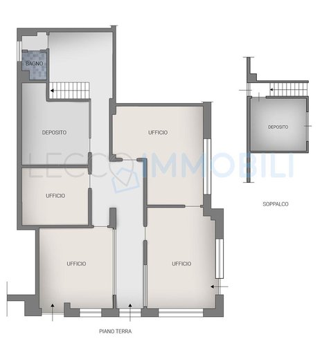 UFFICIO / NEGOZIO  MALGRATE PORTO Malgrate