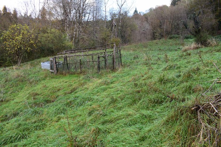 Costa Serina introvabile cascina con terreno raggiungibile da strada Costa Serina
