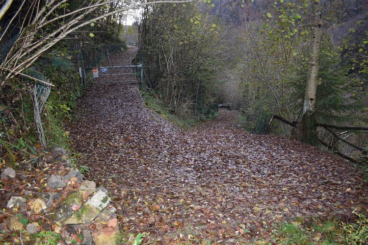 Costa Serina introvabile cascina con terreno raggiungibile da strada Costa Serina