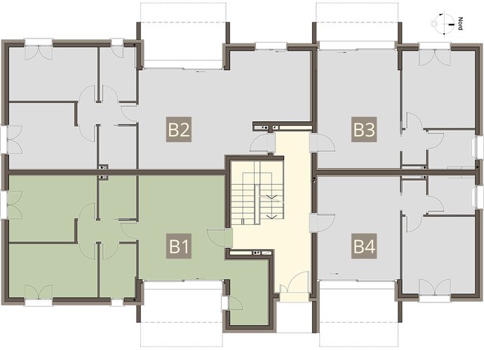 Trilocale a Piano terra Terra in Rovellasca Rovellasca