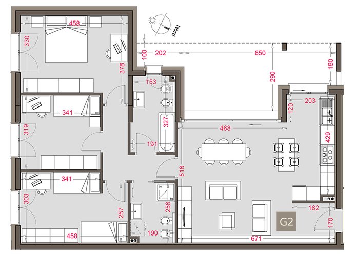 Trilocale a Piano Terra in Alserio Alserio