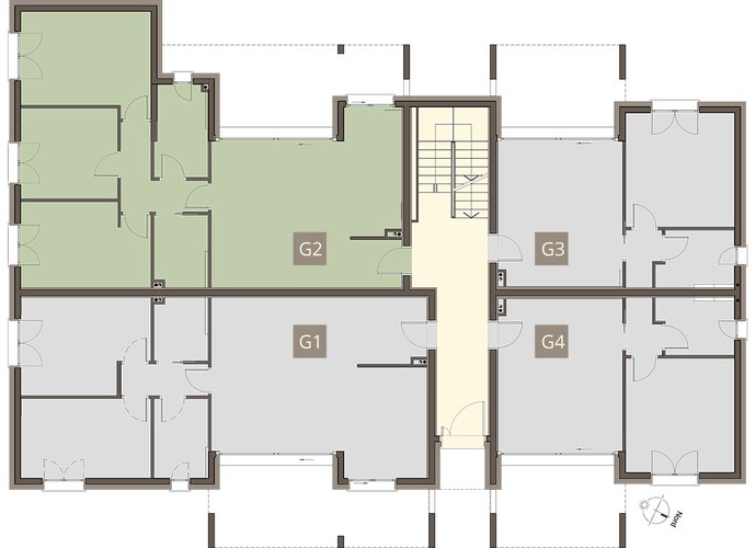 Trilocale a Piano Terra in Alserio Alserio