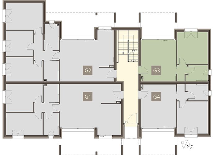 Bilocale a Piano Terra in Alserio Alserio