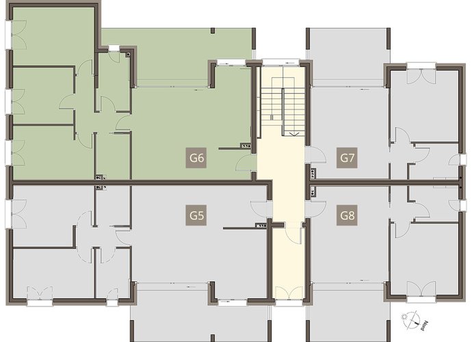 Quadrilocale Primo Piano in Alserio Alserio