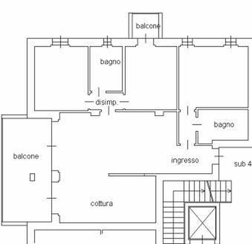 Quadrilocale Bergamo