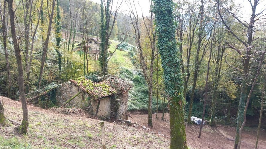 Costa Serina affarone caratteristica baita montana con terreno Costa Serina