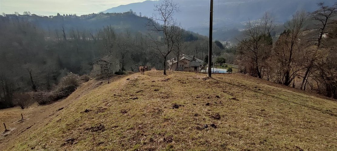 Corna Imagna vendesi rustico singolo + terreno Corna Imagna