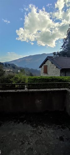Sant’Omobono Terme porzione di casa storica con giardino privato recintato Sant'Omobono Terme