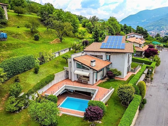 villa singola Nembro