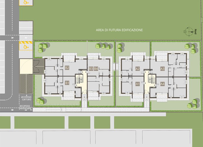 Trilocale a Piano Primo in Rovellasca Rovellasca