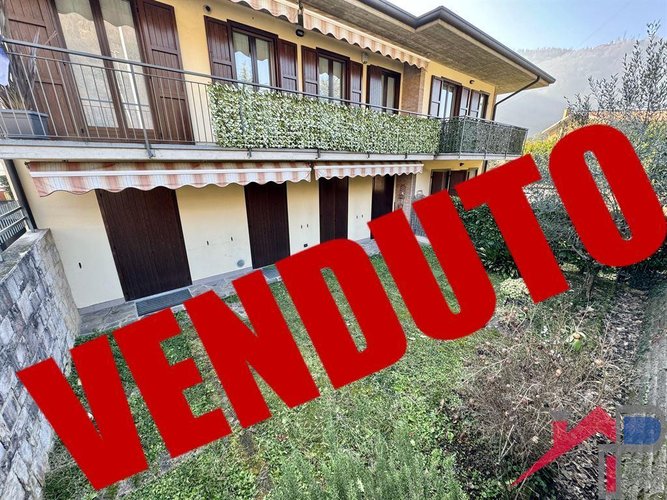 Trilocale con giardino privato Pontida