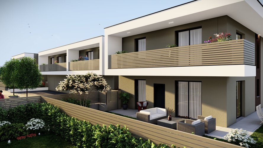 NUOVO APPARTAMENTO IN VILLA 4 UNITA' GRANDE TERRAZZO VIVIBILE