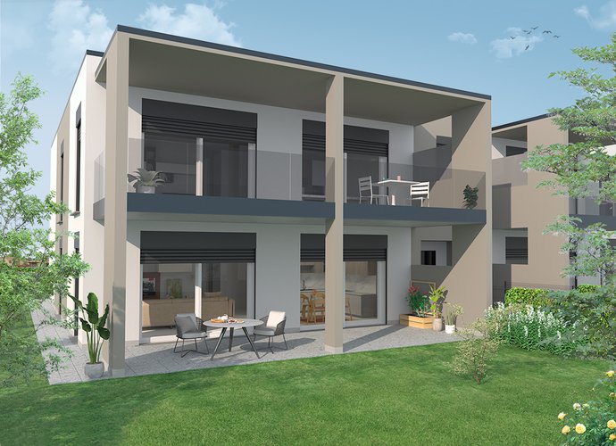 Trilocale a Piano Terra in Alserio Alserio