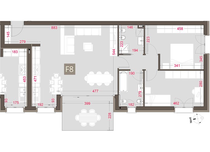 Bilocale Primo Piano in Lomazzo Lomazzo