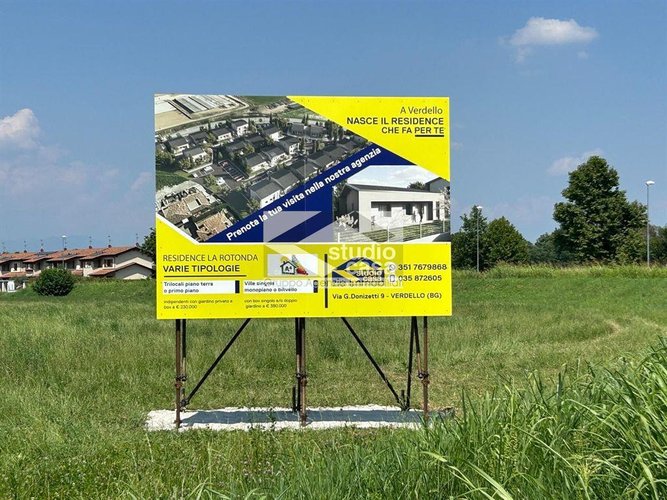 Vendita Trilocale di Nuova Costruzione con Giardino Privato a Verdello - F2